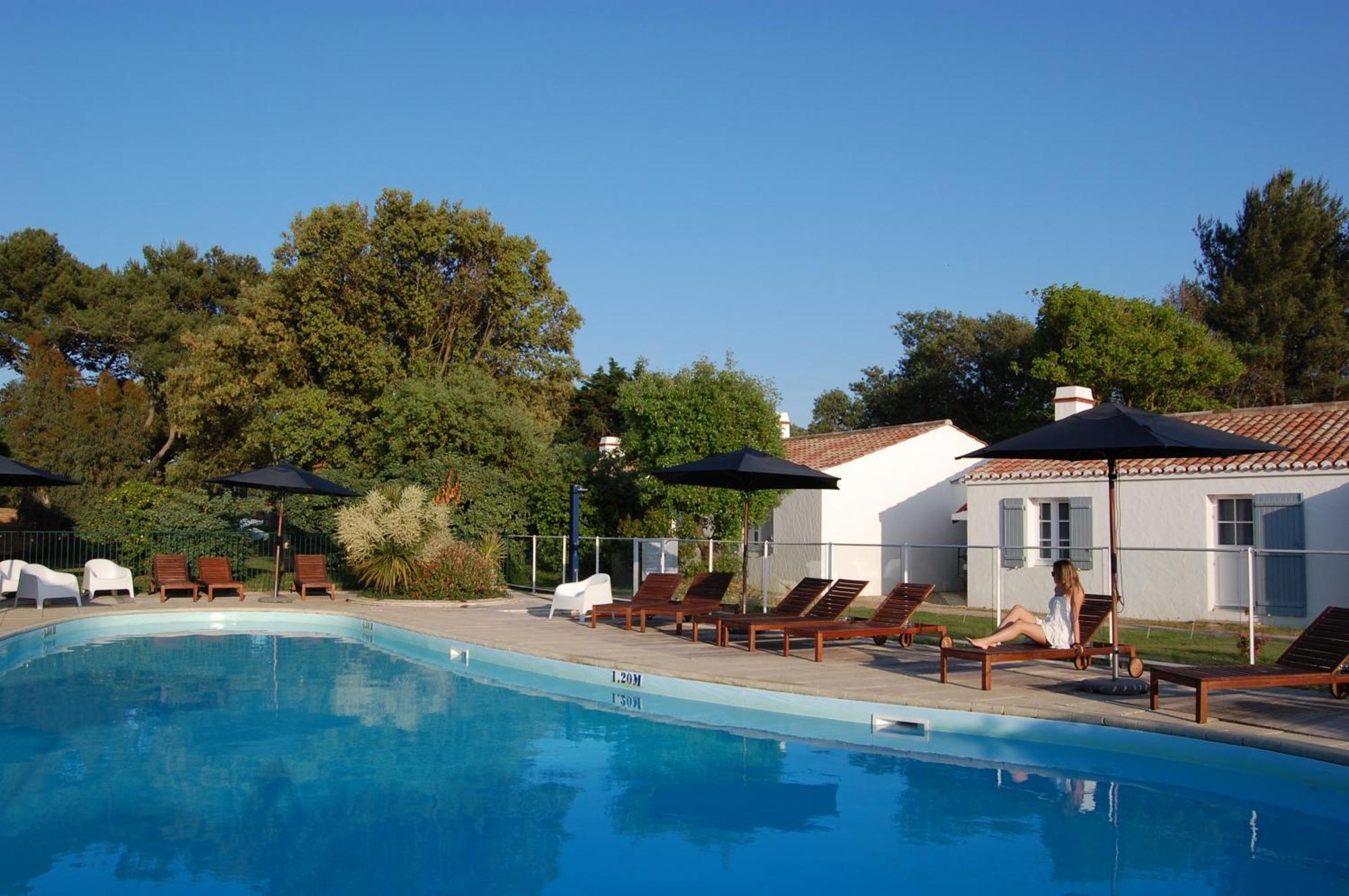 Le Parc Des Mimosas Vila Noirmoutier-en-l'Ile Exterior foto